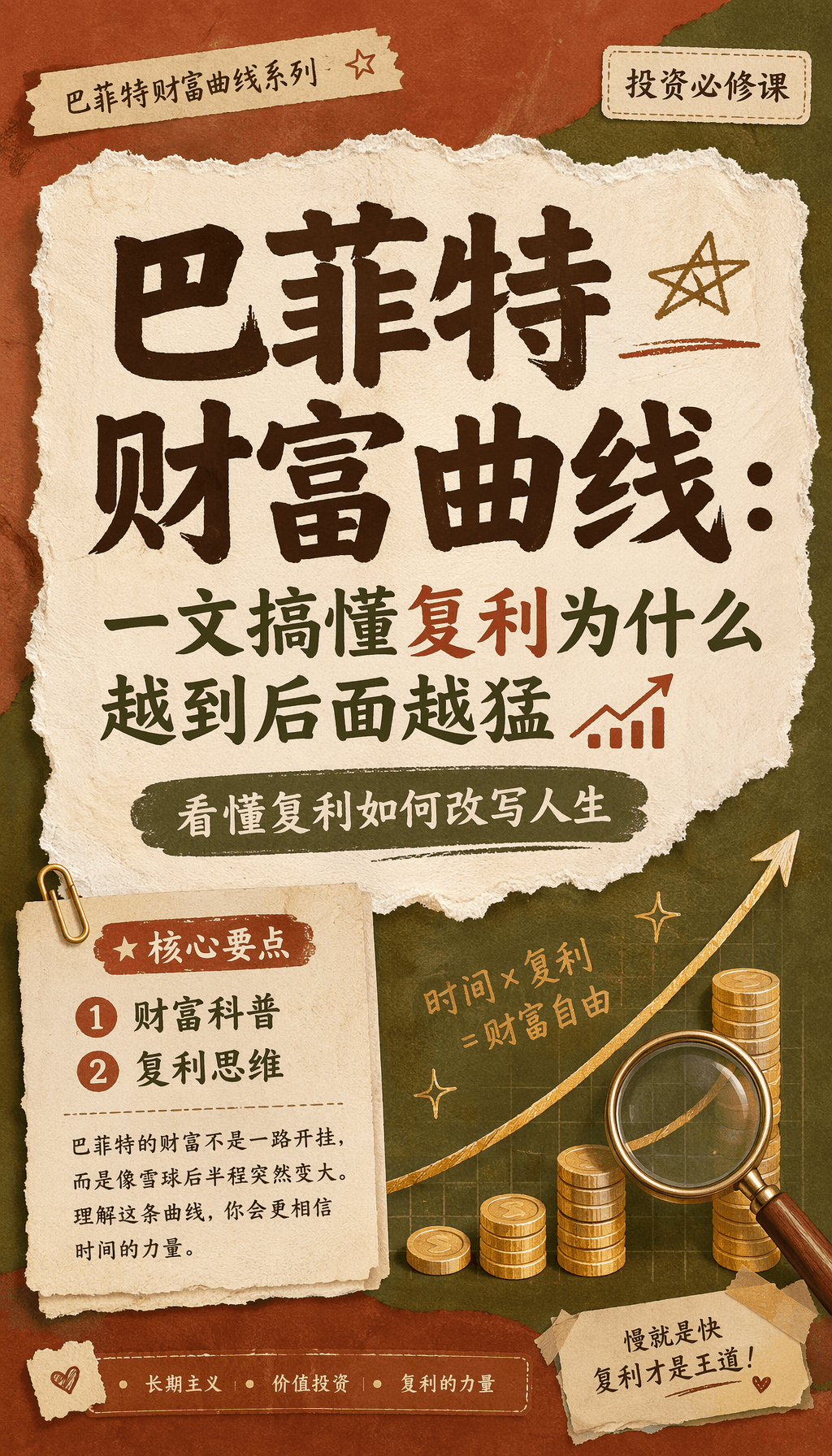 巴菲特财富曲线