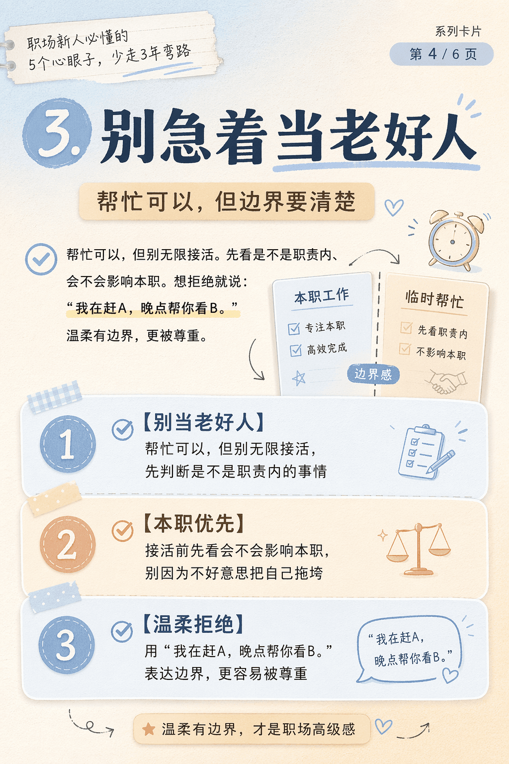 职场沟通方法论卡片
